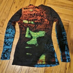 Jean Paul Gaultier Sheer Mesh Top